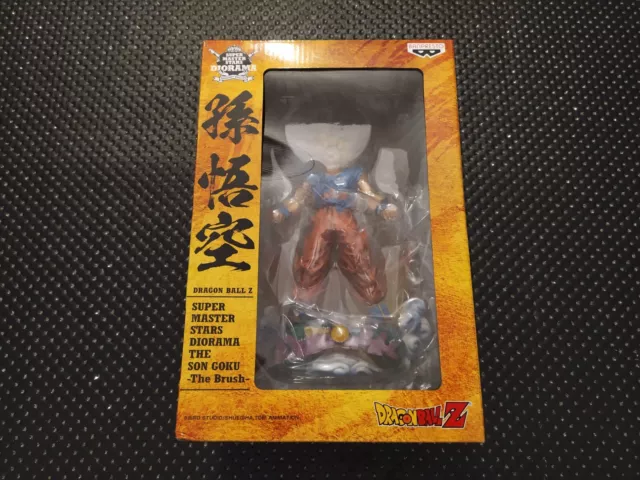 Figurine Dragon Ball Z Super Master Stars Diorama Son Goku The Brush Banpresto