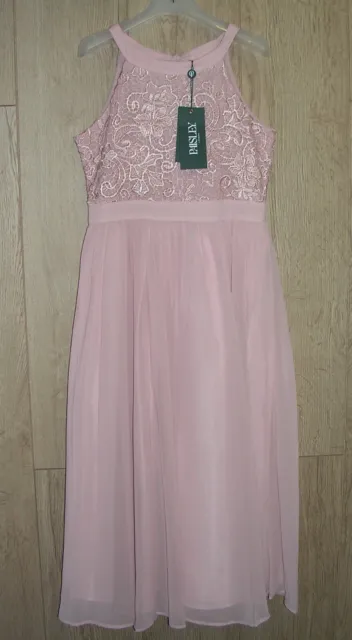 Paisley of London BNWT Girls Pink Gown Bridesmaid Dress Party Age 10 140cm NEW