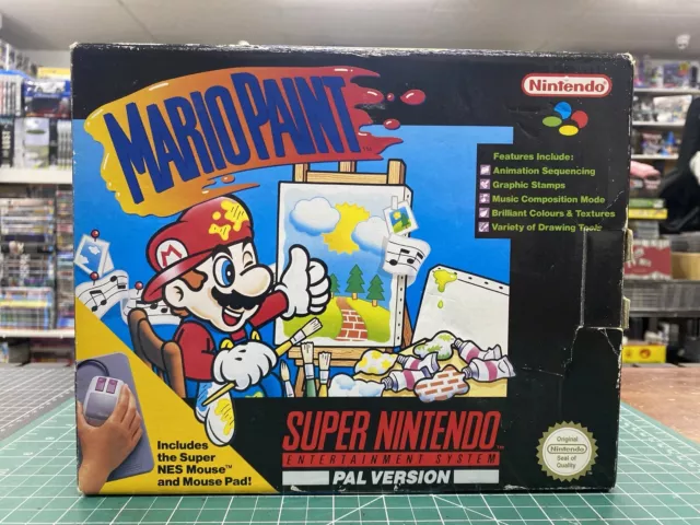 Mario Paint - Super Nintendo - SNES - AUS PAL BOXED!