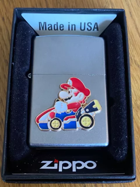 🔥 Mario Zippo Lighter Brand New Boxed.