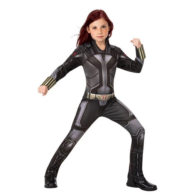 Black Widow Costumes Kids Costumes Dresses Girls Jumpsuits Cosplay Carnival