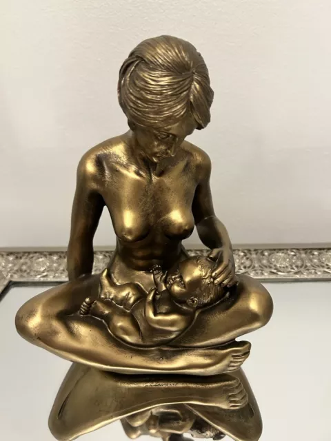 Stillende Mutter Stillende Statue Figur unbenutzt Baby Dusche Geschenk Neu Mama