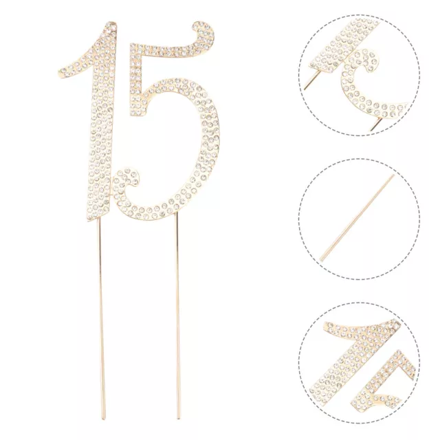 15 Cake Memorial Decorations Party Stuff Reusable Topper Girl