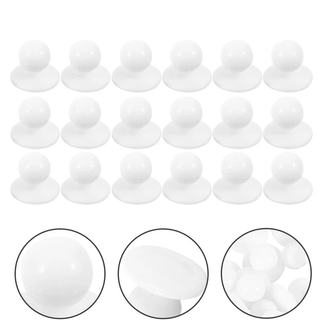 100pcs Boutons de couture pour le chef Boutons de vêtements de chef pratiques