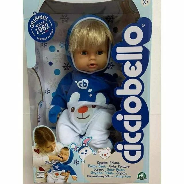 Giochi Preziosi - Bambola Arias Blu 45 Cm | Reborn Con Suoni | Prodotto 100% Europeo | Batterie Incluse - 4