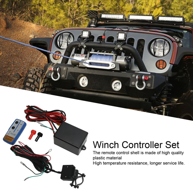 Kit telecomando verricello elettrico 12 V alta temperatura