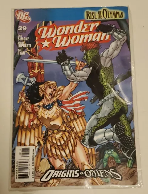 Wonder Woman Issue #29 "Rise of the Olympian"  (DC Comics April 2009) Comic Book