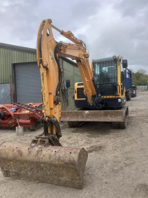 2017 Hyundai Robex R60CR-9A Only 1547 Hours No Vat Digger Excavator