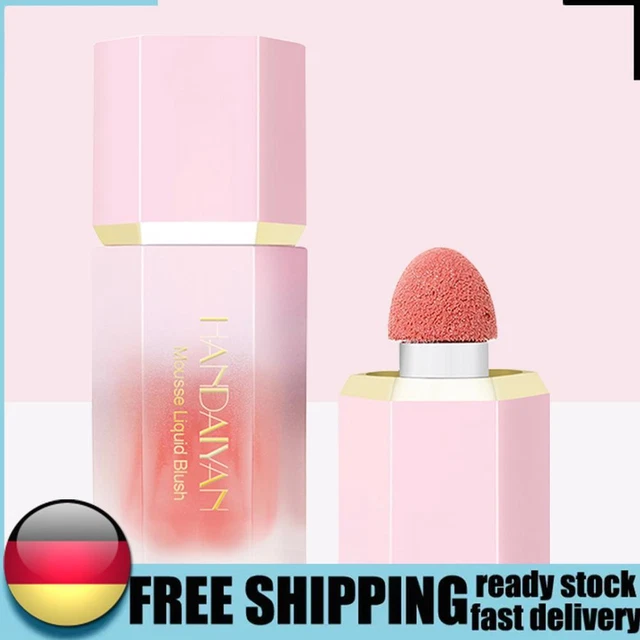Gel líquido Rouge, rojo maquillaje aspecto natural para sombra de ojos, cara