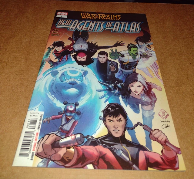 War Of The Realms New Agents Of Atlas #1 Billy Tan Cover 1st Print Marvel 2019