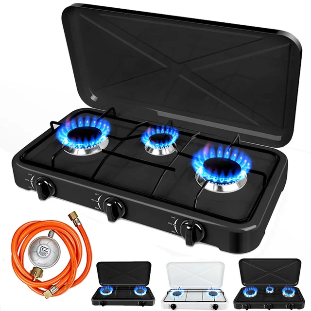 Camping kocher Gaskocher 2 3 flammig Kochfeld Gas Gasflasche Kocher Herd Outdoor