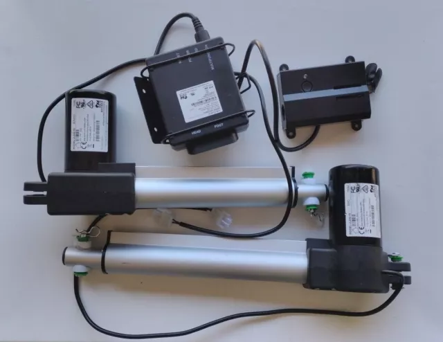 OKIN  Bed ACTUATOR (2) JLDQ-10  75084 75085 + Controller  READ