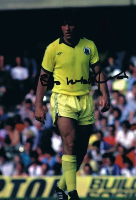 Signed Bob Latchford Everton Autograph Photo England Birmingham Swansea (2)