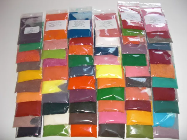 lot de 10 x 5 G colorant  aromatisé 50 parfums (pas pour macarons)