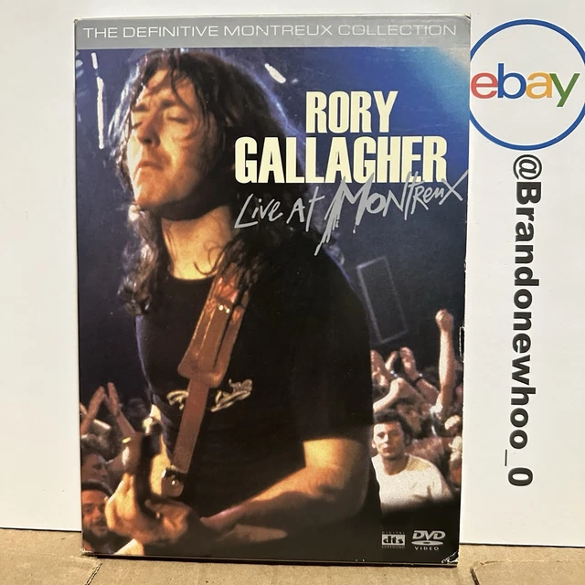 RORY GALLAGHER LIVE at Montreux The Definitive Collection DVD RORY GALLAGHER LIVE at Montreux The Definitive Collection DVD