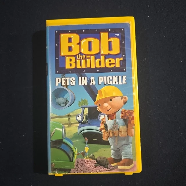 BOB THE BUILDER PETS IN A PICKLE VHS Video Tape HIT Entertainment 2001 ...