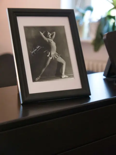 Repro-Autogramm - Josephine Baker - Gerahmt - Tänzerin