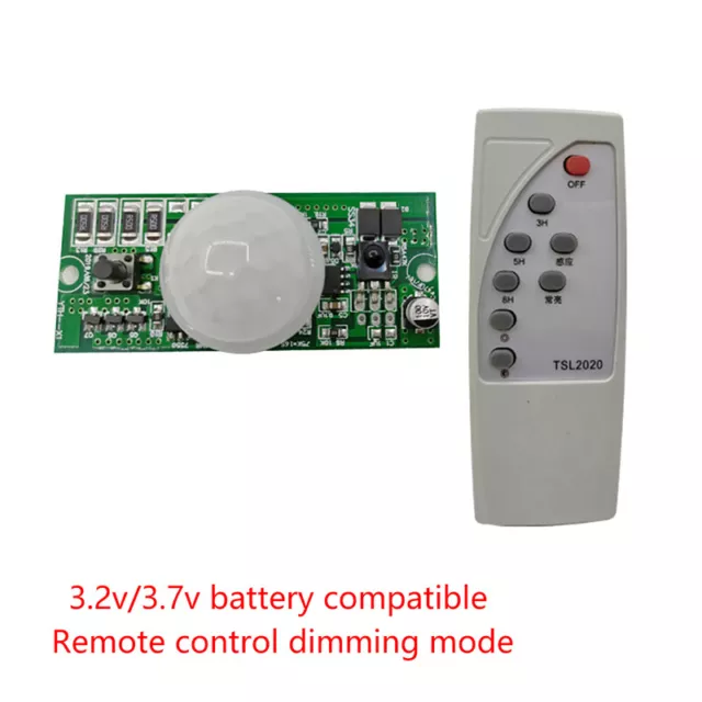 3.2V 3.7V Remote Control PIR Solar Integrated Street Lamp Sensor Circuit BoardGF