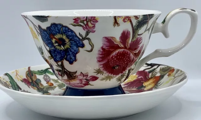 Heritage Stoke On Trent Fine Bone China Cup/Saucer - Anthina - Now On Sale
