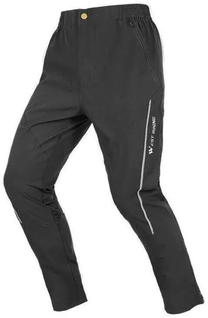 West Biking Cycling Pants MTB Road Bike Quick Dry Black 4X