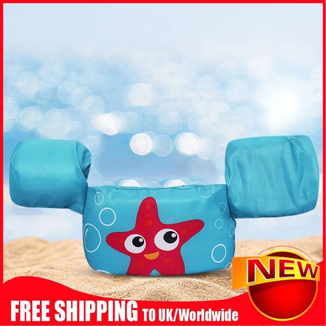 Baby Buoyancy Vest Adjustable Baby Float Life Vest Foldable Swimming Accessories