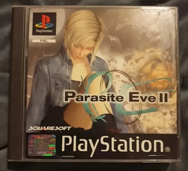 ps1 PARASITE EVE II 2 Game Sony Playstation PAL UK RELEASE