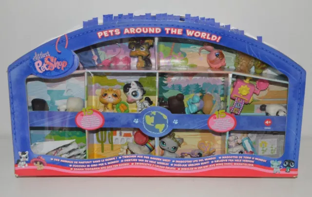 Pets around the world animaux du monde My Littlest Pet shop LPS HASBRO TBE