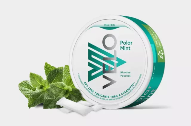 10 X Velo. Polar Mint. 6mg / Pouch. 20 Pouches per Pack = 200 Pouches RRP £74.99