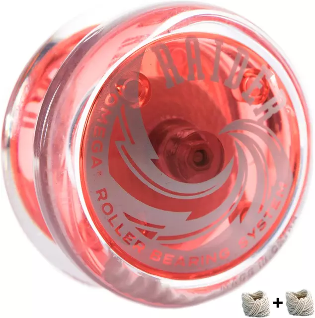 Raider - Professional Responsive Ball Bearing Yoyo, Great Kids, Beginners and Ad