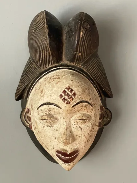 African Okuyi helmet mask - PUNU tribe - Gabon, TRIBAL ART, AFRICAN ART CRAFTS