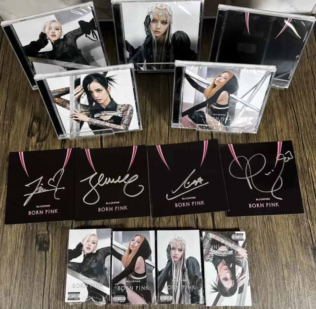 BLACKPINK - BORN Pink - JENNIE KIM - Autographed Signed CD ACOA # ...