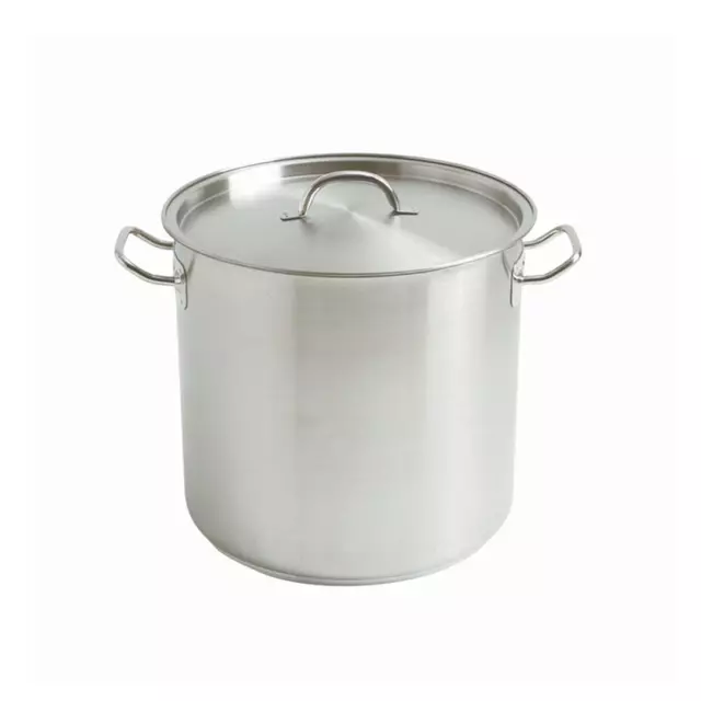 Stainless Steel Stock Pot Induction 8LT / 12LT / 16LT / 20LT / 24LT / 32LT/ 40LT