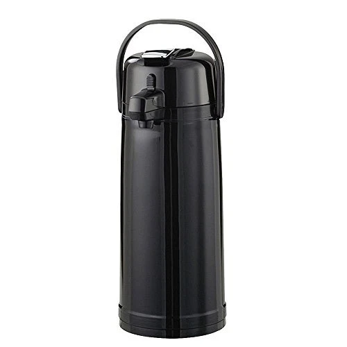 Service Ideas ECAL22PBLMAT Eco-Air Airpot with Lever lid, 2.2L, Glass lined, ...