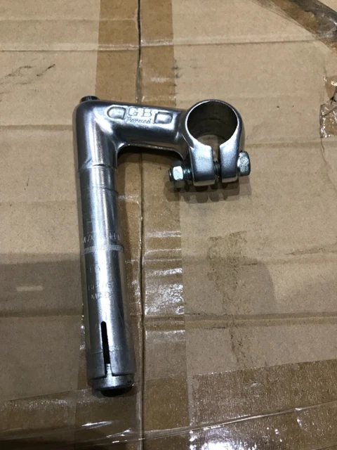 GB FORGED stem 70mm 1” quill 25.4 clamp vintage road bike £17.88