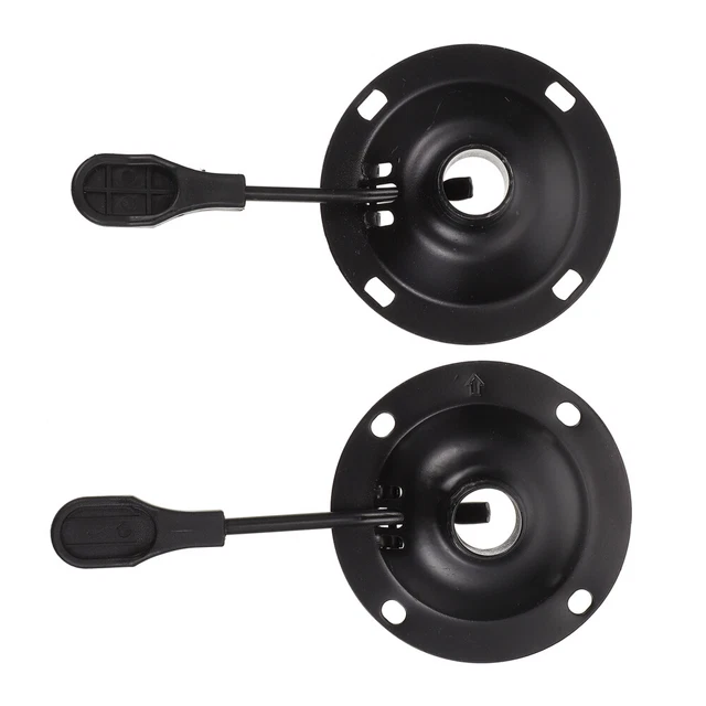 2 piezas bastidor de silla hierro silla de salón base de anillo de muebles negro