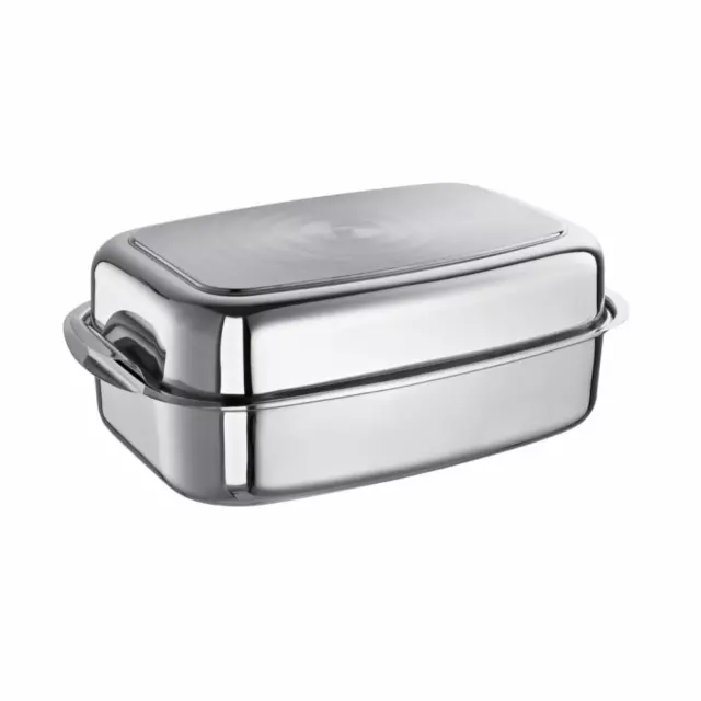 Schulte-Ufer Allzweck-Bräter Multibräter Edelstahl 42x27 cm 6 L 6706736
