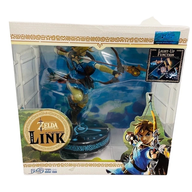 THE LEGEND OF Zelda Breath of the Wild Link PVC Statue Collector's
