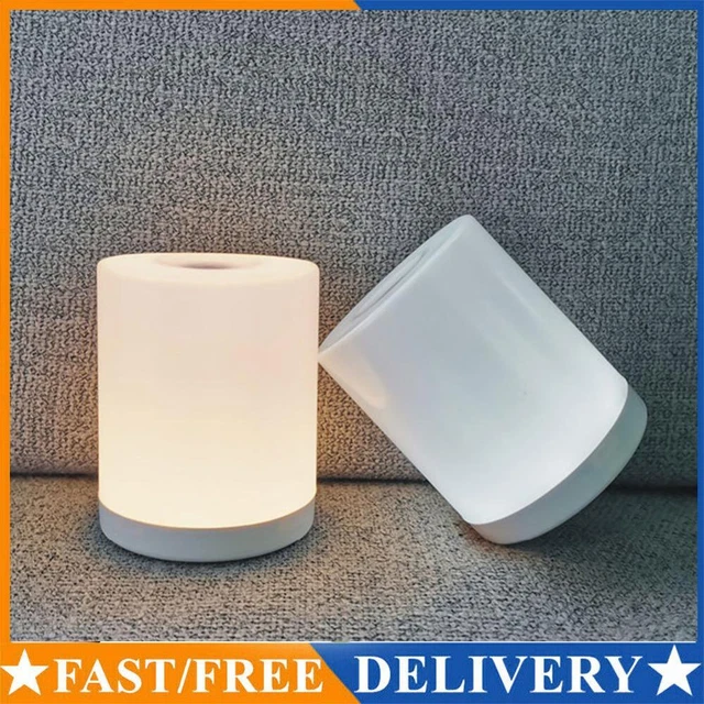 DESK TOUCH LAMP LED Table Lamp USB Rechargeable 3000K/6500K Dimmable