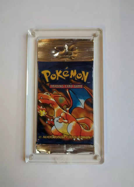 Pokemon Booster LONG Pack Magnetic Case (WITH POKEMON LOGO ON THE BOTTOM)