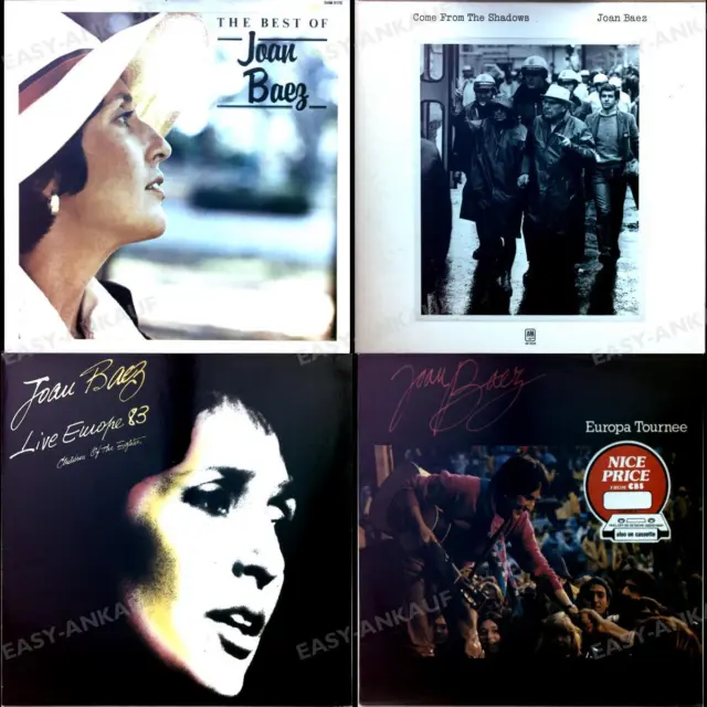 Joan Baez Vinyl Bundle Vol. 47: 4x LP Come From The Shadows, ... ´