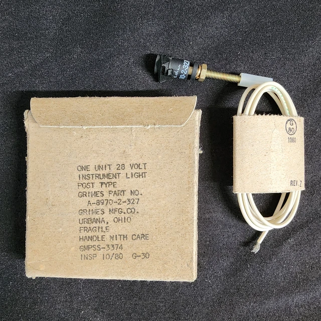Grimes Instrument Post Light A-8970-2-327 Grimes Instrument Post Light A-8970-2-327
