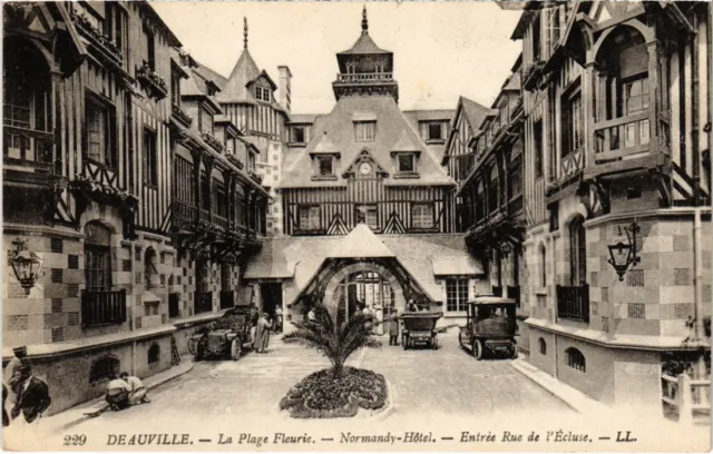 CPA Deauville La Plage Fleurie, Normandy Hotel FRANCE (1333690)