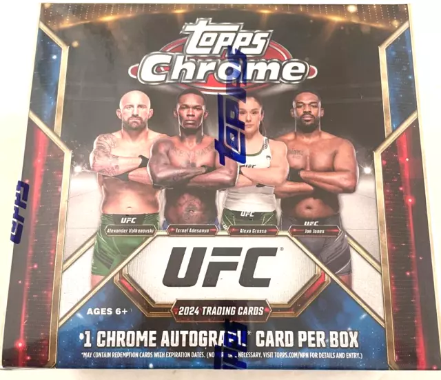 2024 Topps Chrome Ufc Mega Box