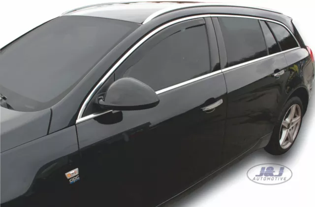 TO FIT Vauxhall Insignia 2009-2016 Front wind deflectors 2pc set 2