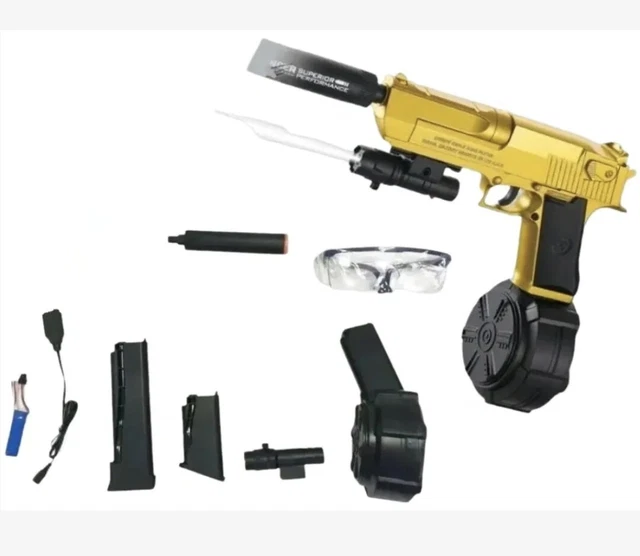 Electric Automatic Glock Gel Blaster Gun Eco-friendly Water Bead Christmas Gift