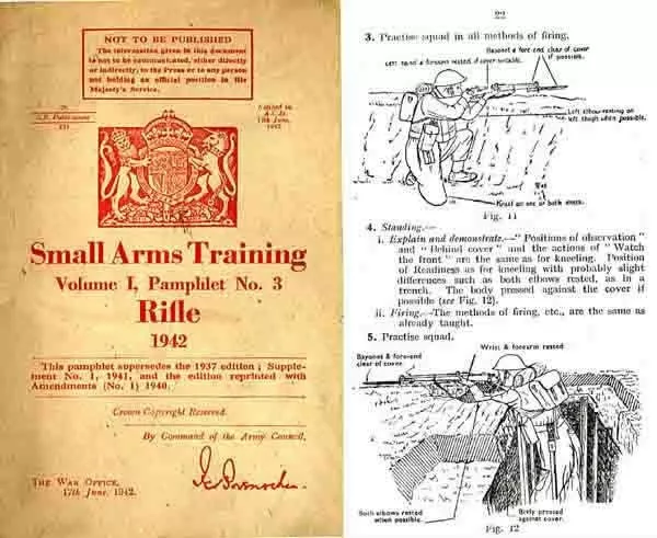 Lee Enfield .303 Rifle 1942 Small Arms Training