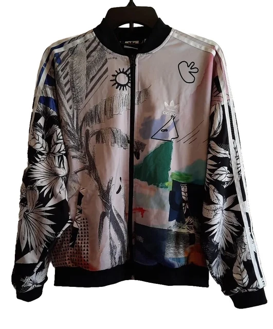 Adidas Originals X Farm Rio Passinho Floral Multicolor Jacket Womens Medium