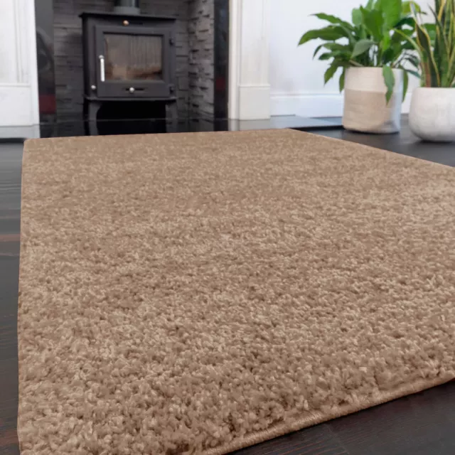 Thick Large Shaggy Rugs Non Slip Hallway Runner Rug Bedroom Living Room Carpet