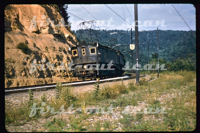 D DUPLICATE SLIDE - Virginian VGN 108 Boxcab Electric Action 1950s
