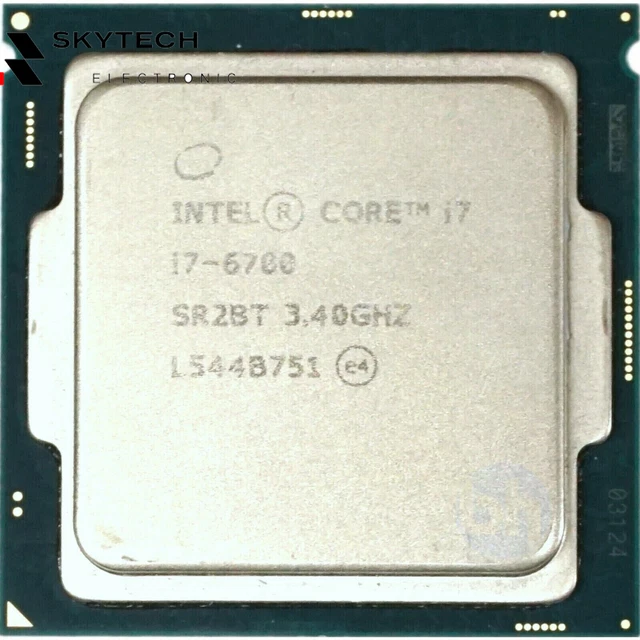 INTEL CORE I7-6700 3,40 GHz Quad Core Desktop Prozessor CPU LGA1151 ...